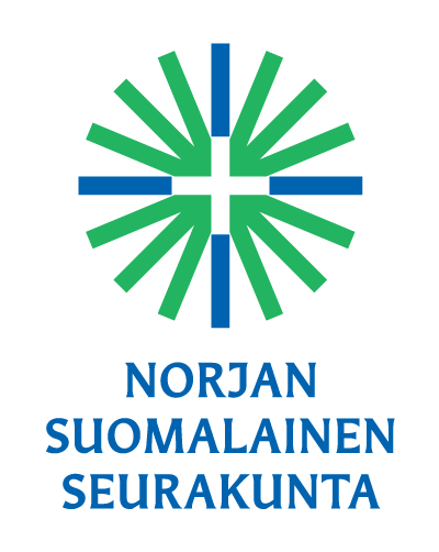 Seurakunnan logo ja nimi suomeksi