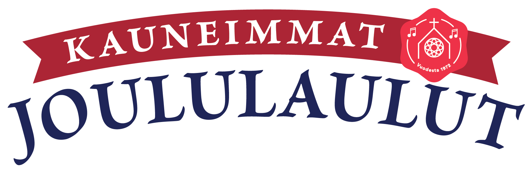 Kauneimmat joululaulut -tapahtuman logo.